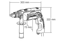 Дрель ударная Makita HP1640