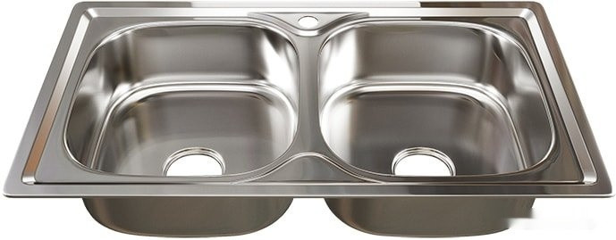 Кухонная мойка Mixline 532312 (полированная, 0.8 мм)