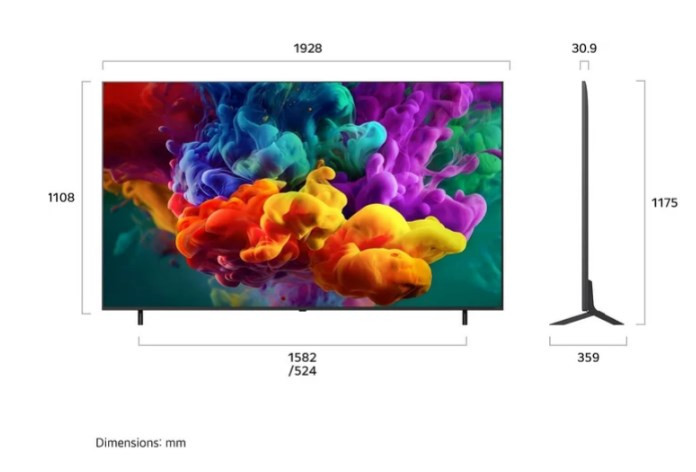 Телевизор LG QNED evo AI QNED85 86QNED85B6C