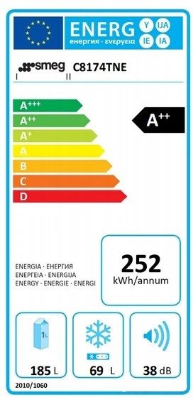 Холодильник Smeg C8174TNE