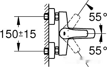 Смеситель Grohe Eurosmart 33302003