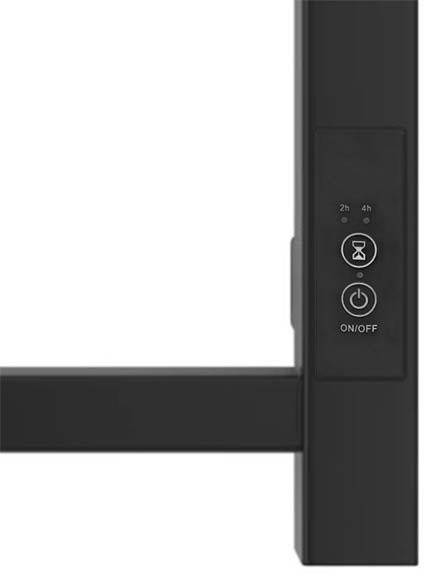 Полотенцесушитель Roxen Square BK-109SW-8T 11050-5385B (черный) Полотенцесушитель Roxen Square BK-109SW-8T 11050-5385B (черный)