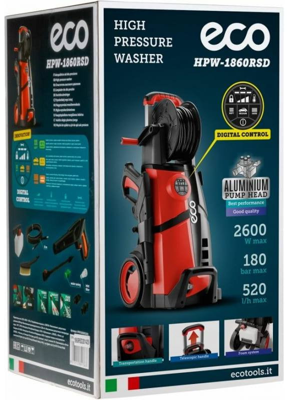 Мойка высокого давления Eco HPW-1860RSD Мойка высокого давления Eco HPW-1860RSD