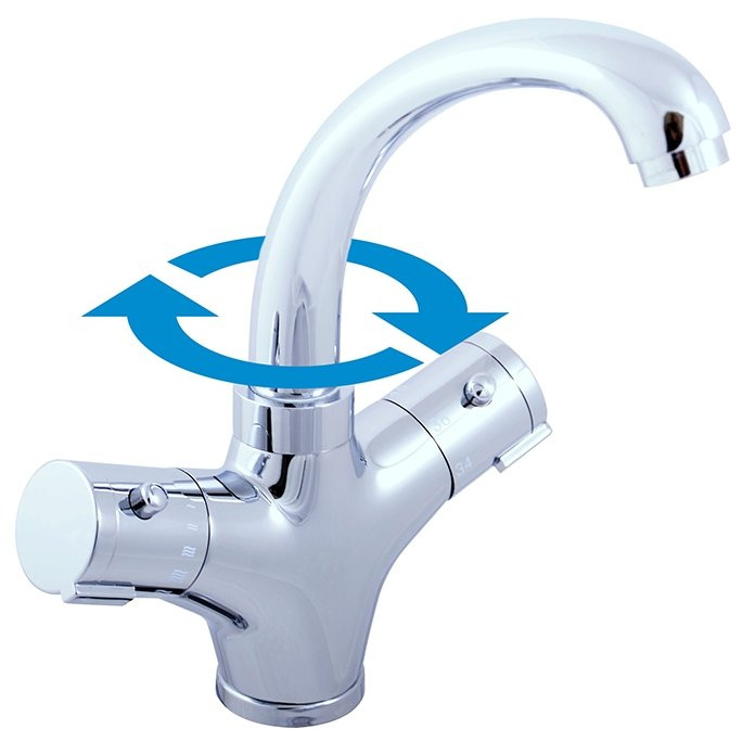 Смеситель Slezak RAV Dunaj termo TRM26.5