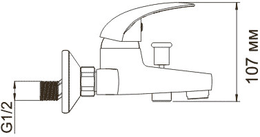 Смеситель Wasserkraft Isen 2601 Смеситель Wasserkraft Isen 2601