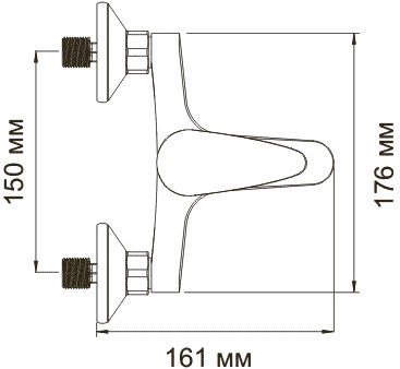 Смеситель Wasserkraft Isen 2601 Смеситель Wasserkraft Isen 2601