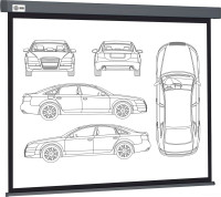 Проекционный экран Cactus Wallscreen 168x299 CS-PSW-168X299-SG