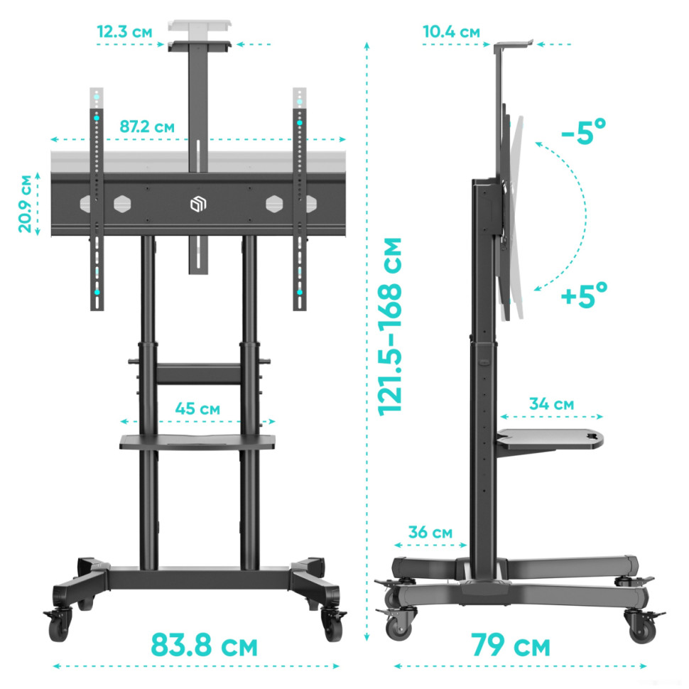Кронштейн Onkron TS1891 (черный) Кронштейн Onkron TS1891 (черный)