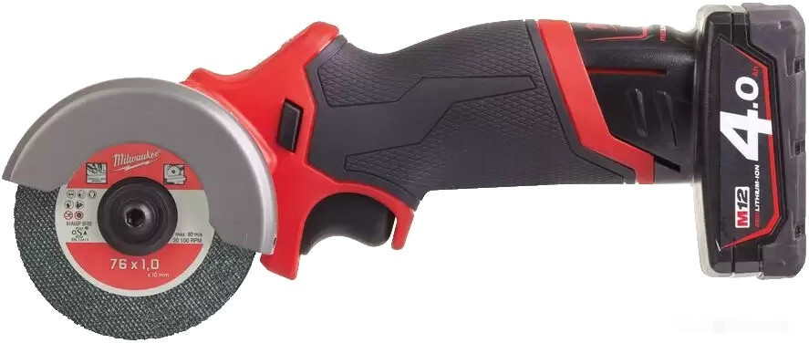 Монтажная (отрезная) пила Milwaukee M12 FCOT-422X Fuel 4933464619 (с 2-мя АКБ, кейс)