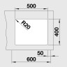 Кухонная мойка Blanco ETAGON 500-U черный 525887