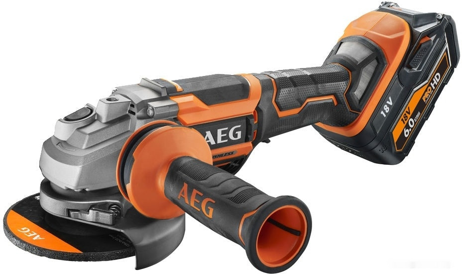 Угловая шлифмашина AEG Powertools BEWS 18-125BLPX-602C 4935464422 (с 2-мя АКБ, кейс) Угловая шлифмашина AEG Powertools BEWS 18-125BLPX-602C 4935464422 (с 2-мя АКБ, кейс)