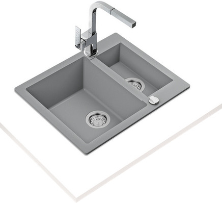 Кухонная мойка Teka CLIVO 60 S-TQ (Aluminium)