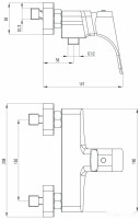 Смеситель Deante Hiacynt Nero BQH N40M