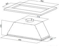 Вытяжка Oasis VM-50I (V)
