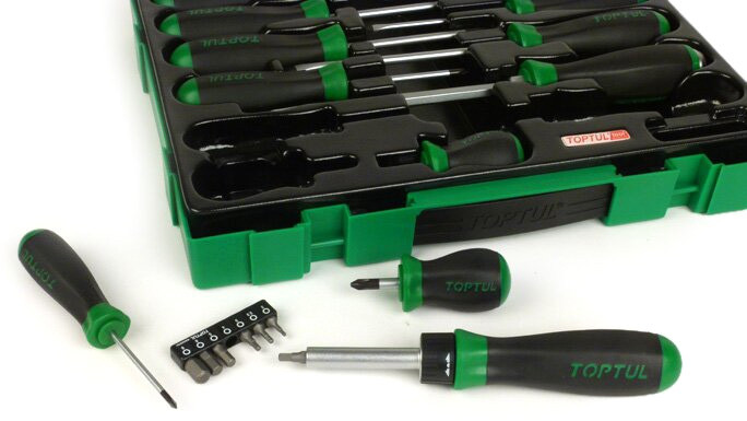 Набор отвёрток Toptul GZC2005 20 предметов Набор отвёрток Toptul GZC2005 20 предметов
