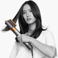 Фен Dyson Airwrap Complete Long HS05 (синий/розовое золото)