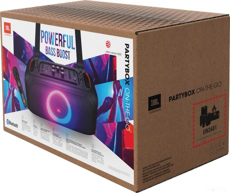 Музыкальный центр JBL PartyBox On-The-Go