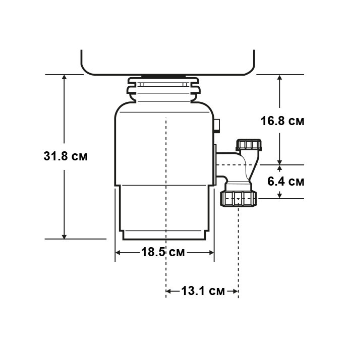 Измельчитель пищевых отходов InSinkErator E75