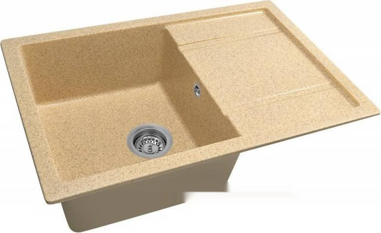 Кухонная мойка Saniteco Fama (песок) Кухонная мойка Saniteco Fama (песок)