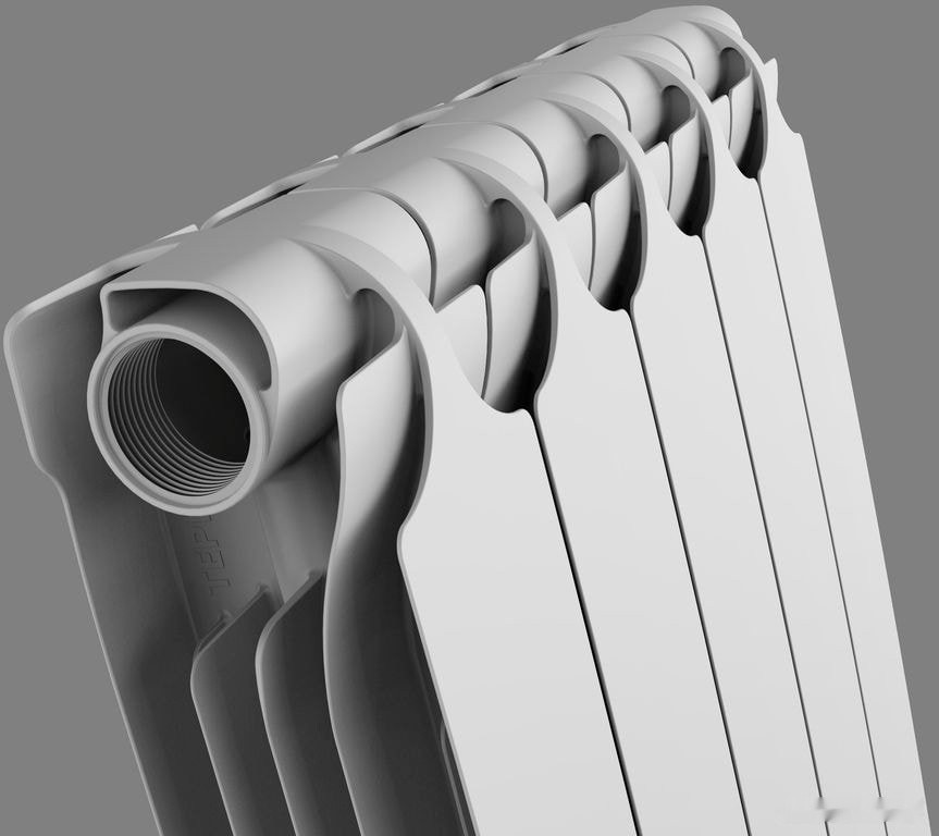 Радиатор Теплоприбор БР1-500 (7 секций) Радиатор Теплоприбор БР1-500 (7 секций)