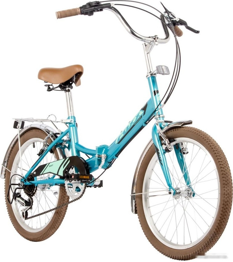 Велосипед Foxx Shift 20 V 2024 (зеленый) Велосипед Foxx Shift 20 V 2024 (зеленый)