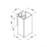 Вытяжка Maunfeld Bath Plus 402 (нержавеющая сталь)