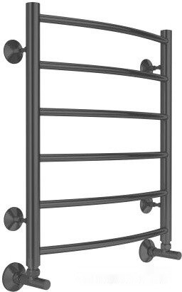 Полотенцесушитель Terminus Классик П6 500x600 RAL 9005 нп (черный)