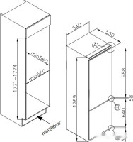 Холодильник Hansa BK303.0U