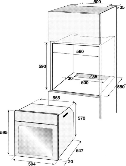 Духовой шкаф Beko BIM 24301 BCS Духовой шкаф Beko BIM 24301 BCS