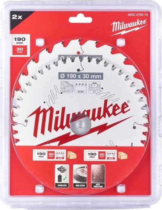 Набор пильных дисков Milwaukee 4932479574