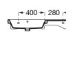 Умывальник Roca The Gap A3270MB000