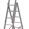 Лестница-стремянка Новая Высота NV 123 алюминиевая трёхсекционная 3x7 ступеней Лестница-стремянка Новая Высота NV 123 алюминиевая трёхсекционная 3x7 ступеней