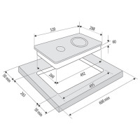 Варочная панель Krona ORSA 30 BL