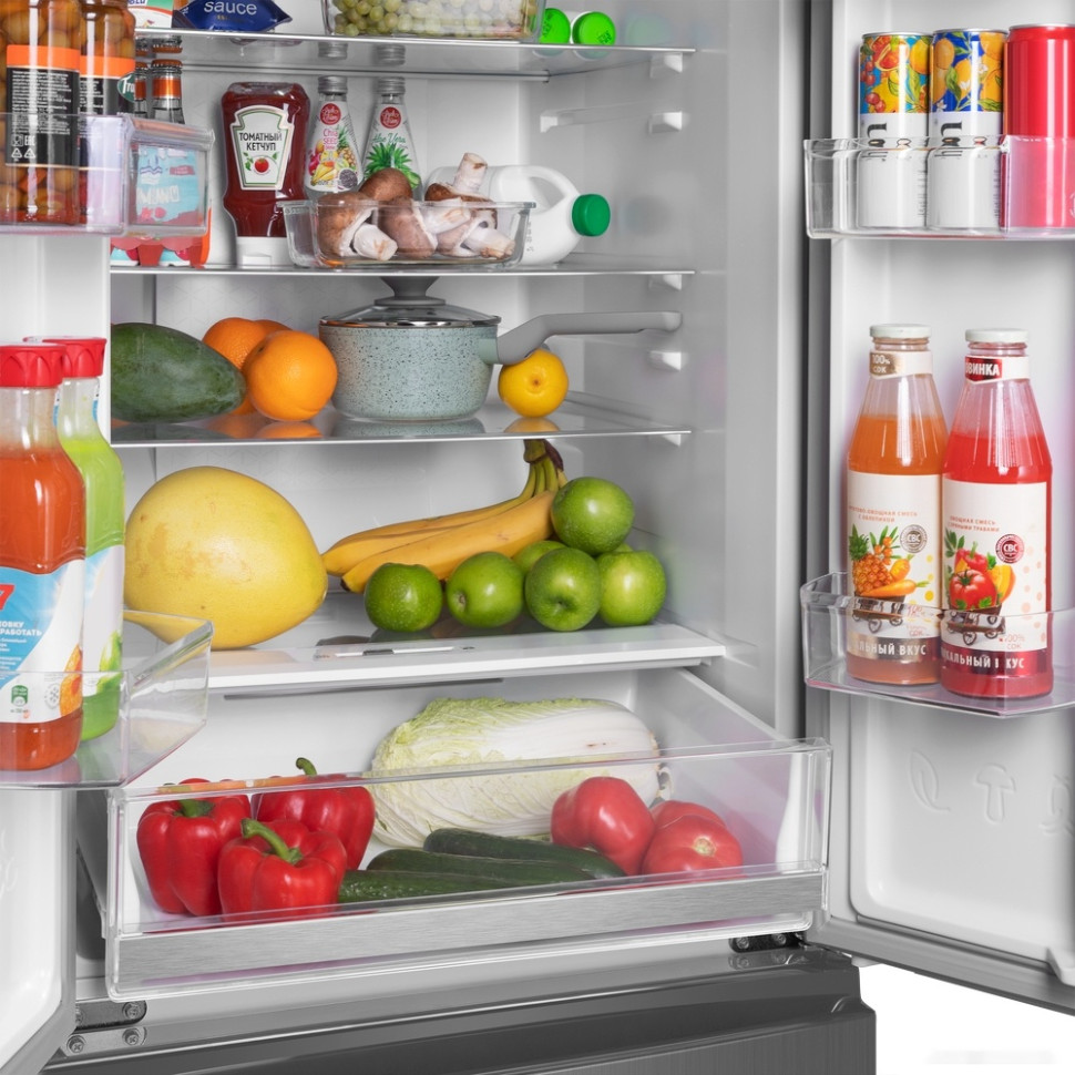 Холодильник Maunfeld MFF180NFSBE01 Холодильник Maunfeld MFF180NFSBE01