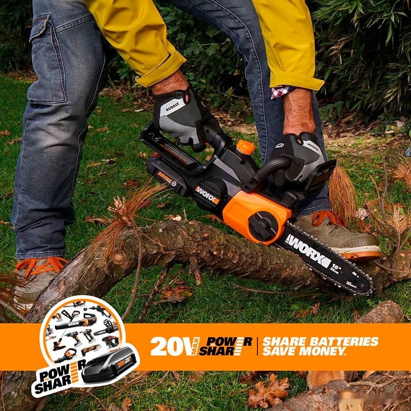 Аккумуляторная пила Worx WG322E.9 (без АКБ) Аккумуляторная пила Worx WG322E.9 (без АКБ)