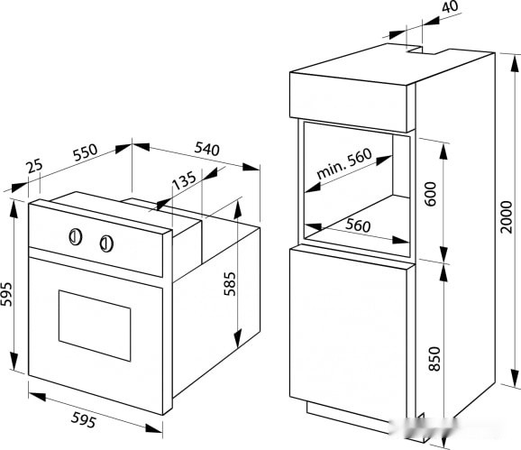 Духовой шкаф Hansa BOEI69451 Духовой шкаф Hansa BOEI69451