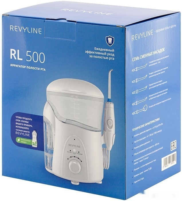 Электрическая зубная щетка Revyline RL 500 (белый)