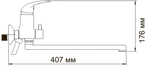 Смеситель Wasserkraft Isen 2602L Смеситель Wasserkraft Isen 2602L
