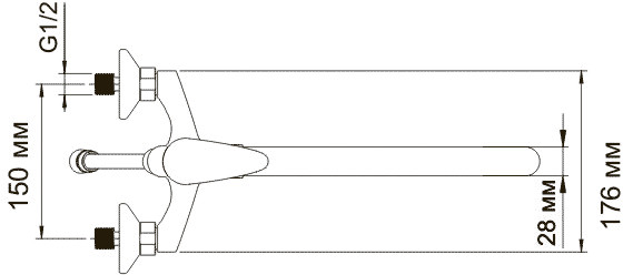 Смеситель Wasserkraft Isen 2602L Смеситель Wasserkraft Isen 2602L
