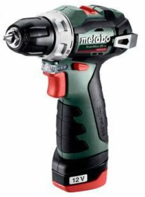 Дрель-шуруповерт Metabo PowerMaxx BS BL 601721500 (с 2-мя АКБ, кейс)