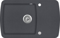 Кухонная мойка AquaSanita Lira SQL101AW (графит 222)
