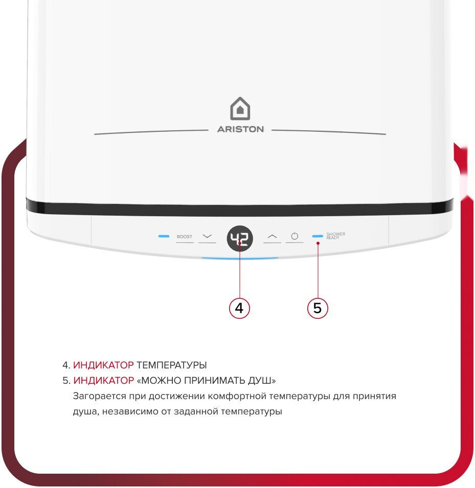 Водонагреватель Ariston Velis Tech Abse Dry 80