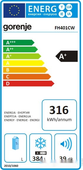 Морозильный ларь Gorenje FH401CW Морозильный ларь Gorenje FH401CW