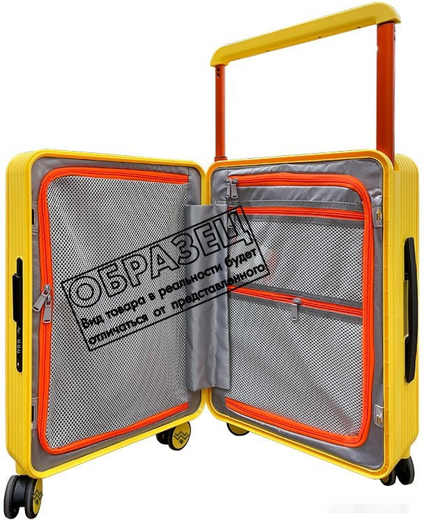 Чемодан DoubleW 005# (S, белый)