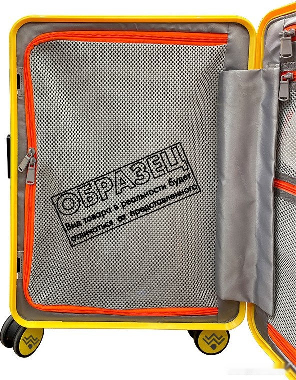 Чемодан DoubleW 005# (S, белый)