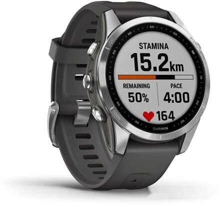 Умные часы Garmin Fenix 7S (серебристый/графитовый) Умные часы Garmin Fenix 7S (серебристый/графитовый)