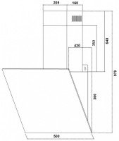 Вытяжка Germes Toscana 60 White