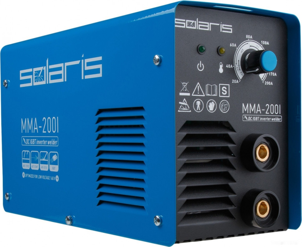 Сварочный инвертор Solaris MMA-200I Сварочный инвертор Solaris MMA-200I