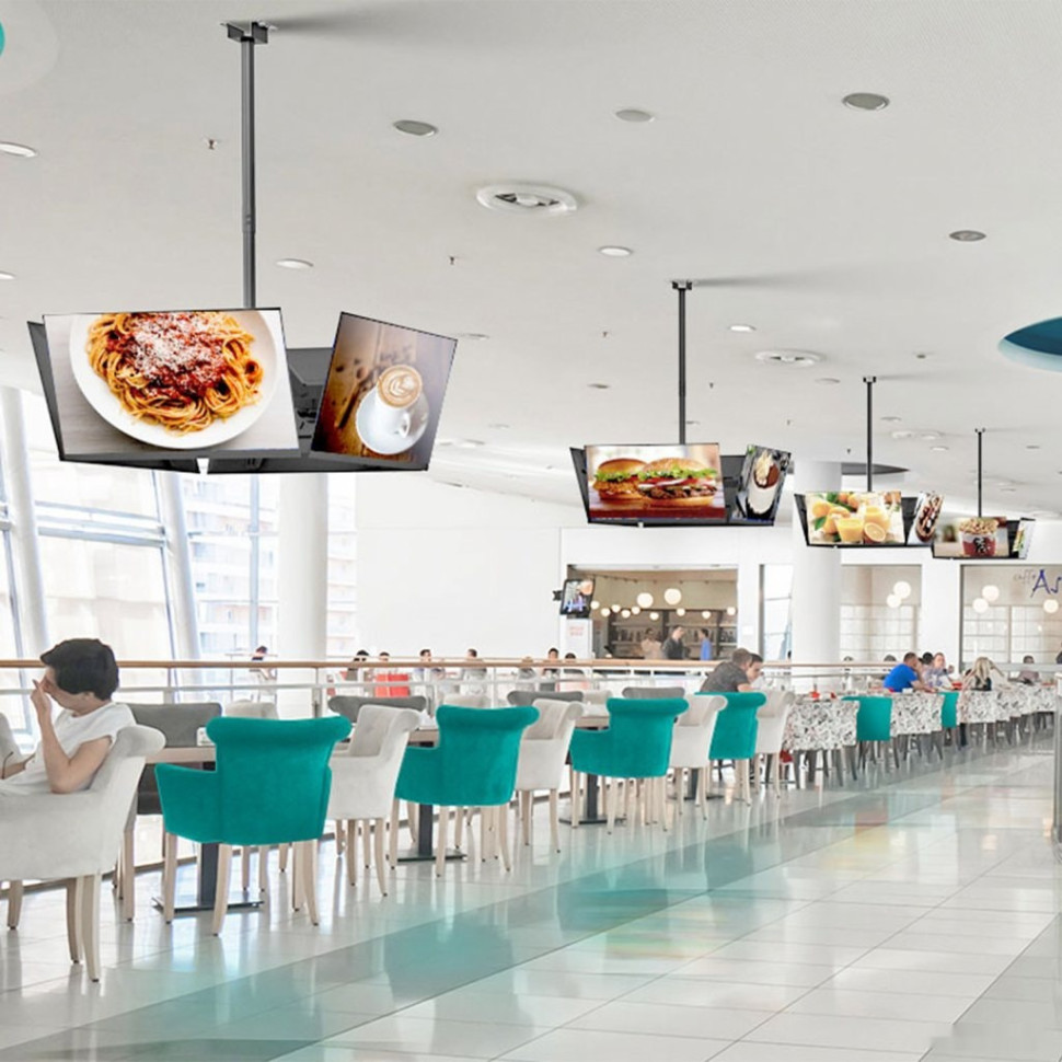 Кронштейн Onkron CPRO2L-4 (черный) Кронштейн Onkron CPRO2L-4 (черный)