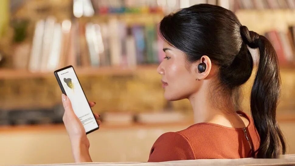 Наушники Sony WF-1000XM4 (черный)